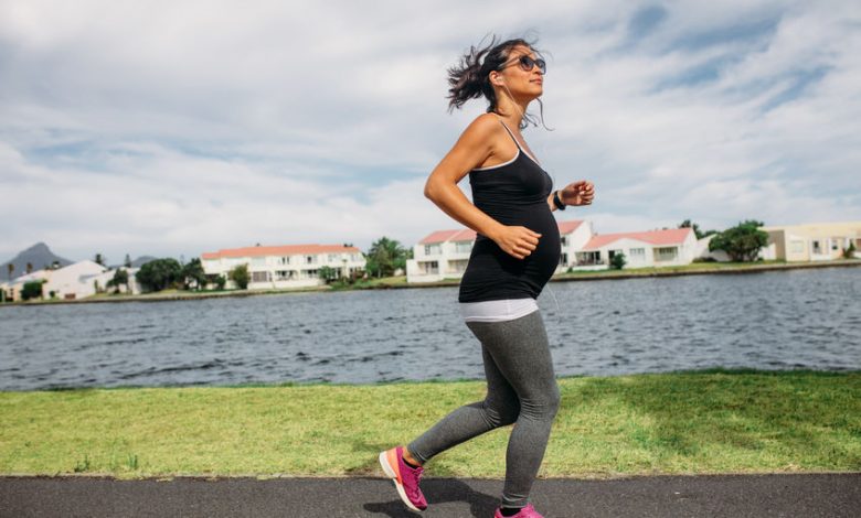 Walking and Jogging exercise during pregnancy