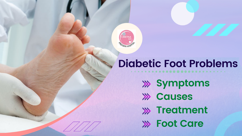 Diabetic Foot Problems: Symptoms, Causes, Treatment, and Foot Care