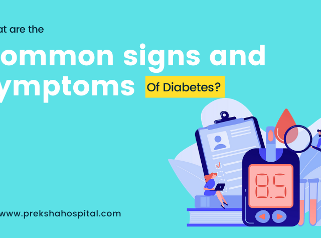 What are the common signs and symptoms of diabetes